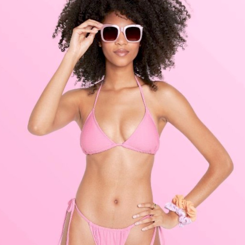 Stoney Clover Lane x Target - Women's Textured Triangle Bikini SET NEW Size XS